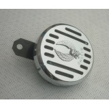 KLAKSON CHROMOVANÝ - 12V - CHOPPER MOTIV